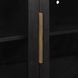 Reid Black 2 Door Server with USB Charging