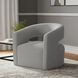 Orbit Dame Dove Open Back Accent Chair