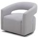 Orbit Dame Dove Open Back Accent Chair