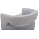 Orbit Dame Dove Open Back Accent Chair