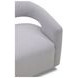 Orbit Dame Dove Open Back Accent Chair