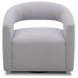 Orbit Dame Dove Open Back Accent Chair