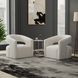 Orbit Elise Natural Open Back Accent Chair