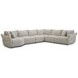 Playful Canes Cobblestone Sectional