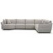 Playful Canes Cobblestone Sectional