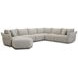Playful Canes Cobblestone Sectional