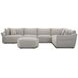 Playful Canes Cobblestone Sectional