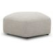 Playful Canes Cobblestone Ottoman with Casters