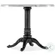 Charleston Gray And Black Bistro Table