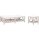Spruce White Wash Pine And Quartz Occasional Table Set