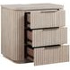 Henry Sand 3 Drawer Nightstand with USB Charging