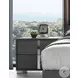 Giulia Matte Grey LAF Nightstand