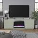 Stardust Sandstone 73" TV Stand with Fireplace