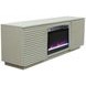 Stardust Sandstone 73" TV Stand with Fireplace