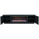 Stardust Black 89" TV Stand with Fireplace
