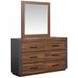 Jensen Tavern Brown and Gray Panel Bedroom Set