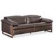 Jericho Dark Brown 89" Power Reclining Sofa with USB Charging