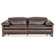 Jericho Dark Brown 89" Power Reclining Sofa with USB Charging