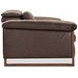Jericho Dark Brown Power Recliner with USB Charging
