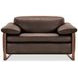 Jericho Dark Brown Power Recliner with USB Charging