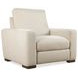 Optimus Beige Performance Fabric Power Recliner with USB Charging