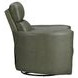 Radius Lyric Sage Leather Swivel Glider Power Recliner with USB Charging