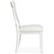 Crownfall White Upholstered Side Chair Set of 2