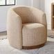Tatum Sand Dollar Swivel Accent Chair