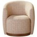 Tatum Sand Dollar Swivel Accent Chair