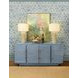 Steele Blue 4 Door Buffet