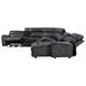 Provo Gray 6 Piece Modular Dual Power Reclining Sectional with USB Charging