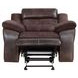 Pueblo Brown 91" Manual Reclining Living Room Set
