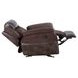 Pueblo Brown Manual Reclining Chair