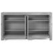 Rio Gray 4 Door Accent Cabinet
