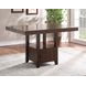 Yorktown Espresso Counter Height Dining Table