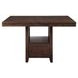 Yorktown Espresso Counter Height Dining Table