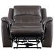 Alexandria Chocolate Power Recliner with USB Charging