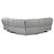 Alexandria Stone 6 Piece Modular Dual Power Reclining Sectional with USB Charging