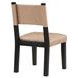 Aubrey Black Strap Back Side Chair Set of 2