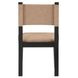 Aubrey Black Strap Back Side Chair Set of 2
