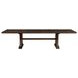 Auburn Brown 126" Extendable Rectangular Dining Table