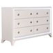 Cassie White 6 Drawer Dresser