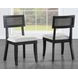 Colvin Black Cane Side Chair Set of 2