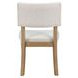 Colvin Brown and White Side Chair