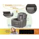 Daniel Gray Triple Power Recliner