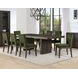 Evan Brown Extendable Rectangular Dining Room Set