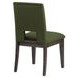 Evan Green Upholstered Side Chair Set of 2