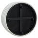 Florence Black and Gray D Shape Nesting Cocktail Table