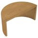 Florence Brown and Gray D Shape Nesting Cocktail Table