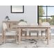 Gabby Light Brown 60" Extendable Rectangular Dining Table